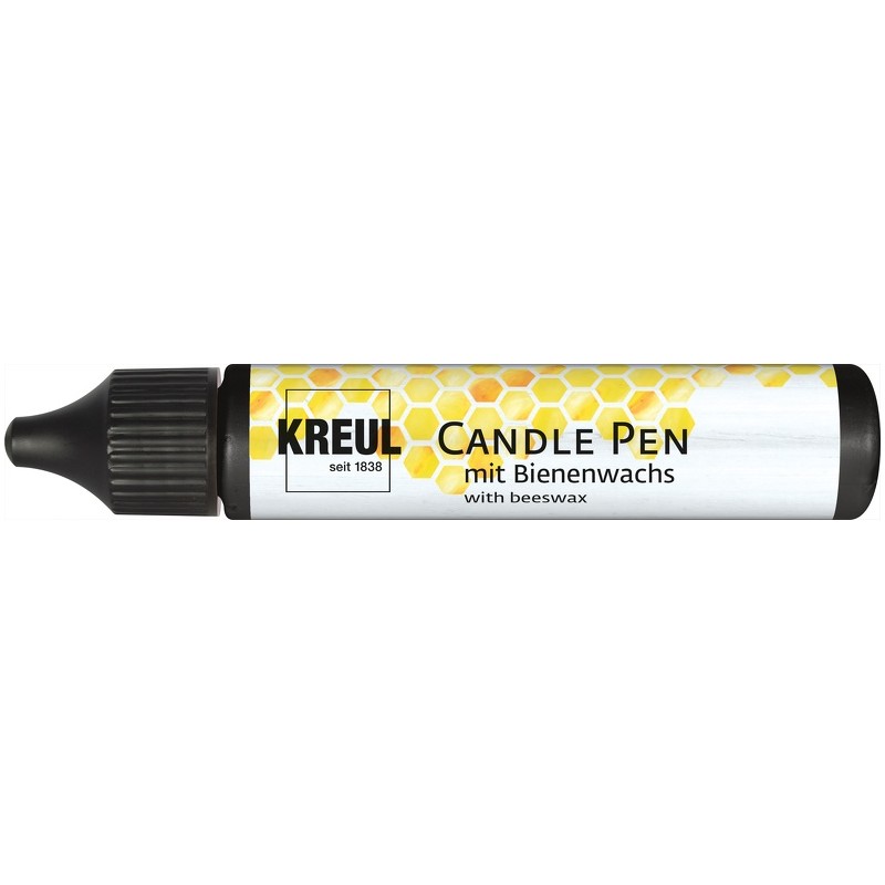 Juoda, kontūriniai dažai žvakėms dekoruoti, 29ml