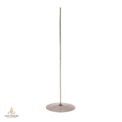 Žvakės forma su nuimamu dagčio kaiščiu, Cilindras, aliuminis, 77x240mm, NAUDOTA