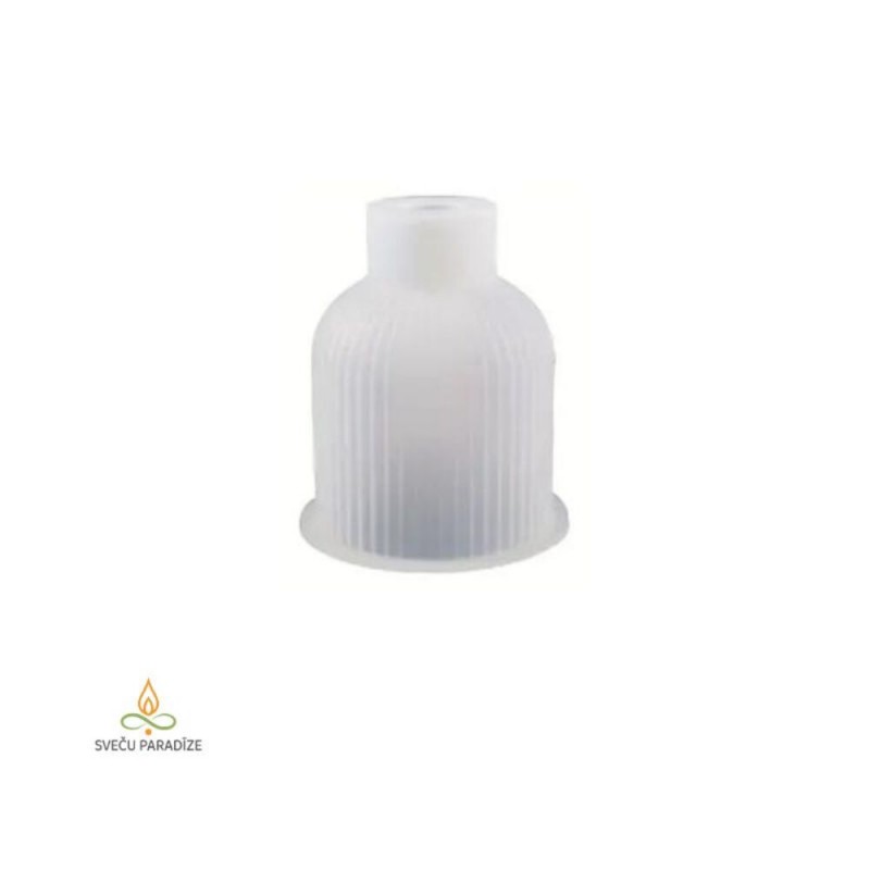 Epoksidinė ir gipsinė dubens forma Dubuo su kakleliu, silikoninė, 82x96 mm