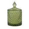 Контейнер для свечи HUILU, 220мл, зеленый