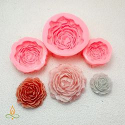 Силиконовая форма Пион S,...